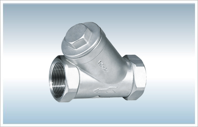 Y-type thread strainers